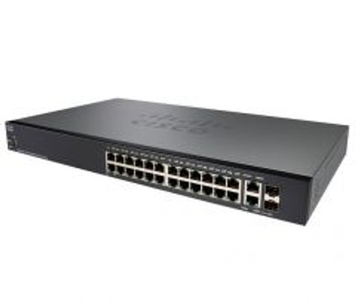 SG250-26P-K9 | Cisco | 26-Port x 10/100/1000Base-T PoE+ Manageable Layer 3 Rack-Mountable Gigabit Ethernet Switch