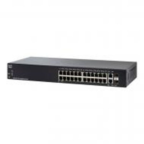 SG250-26P-K9 | Cisco | 26-Port x 10/100/1000Base-T PoE+ Manageable Layer 3 Rack-Mountable Gigabit Ethernet Switch