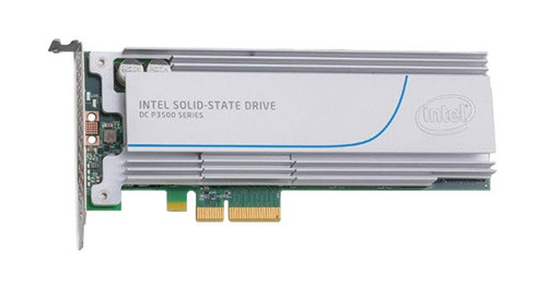 SSDPEDMX012T410 | Intel | Dc P3500 Series 1.2Tb Mlc Pci Express 3.0 X4 Nvme (Plp) Hh-Hl Add-In Card Solid State Drive (Ssd)