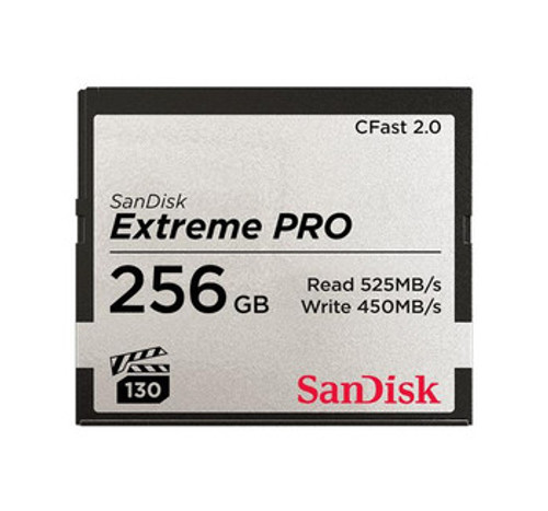 SDCFSP-256G-Z46D | Sandisk | Extreme Pro 256Gb Cfast 2.0 Flash Memory Card