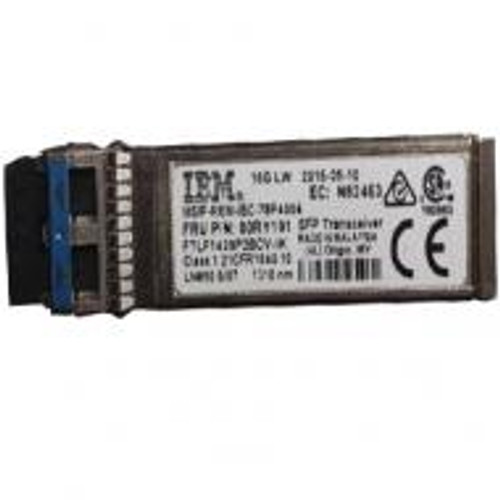 00RY191 | Ibm | 16 Gb Lwl Sfp+ Transceiver For Storwize V7000 Gen2