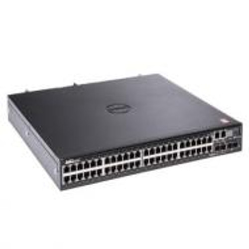 RGC0T | Dell | Networking N3048P 48-Port 48 X 10/100/1000 + 2 X 10 Gigabit SFP + 2 X Combo 1000Base-T Layer 3 PoE Managed Switch