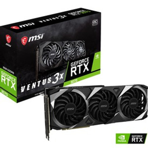 G3070V3XC | MSI | NVIDIA Rtx 3070 256-Bit 8Gb Gddr6 Displayport Pci-Express 4.0 Video Graphics Card