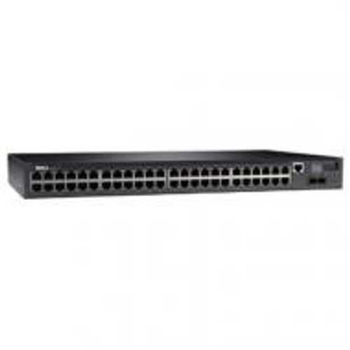 W97YV | Dell | Powerconnect N2048 48-Port 10/100/1000-Base-T And 2 X 10Gigabit Sfp+ Layer-2 Gigabit Switch