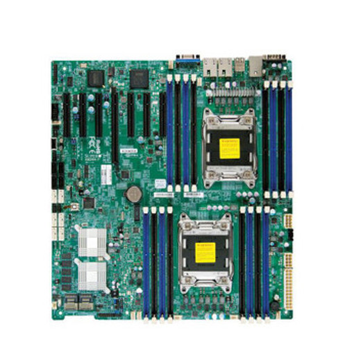 MB-X9DRH-7TF-O-P | SUPERMICRO | X9Drh-7Tf Dual Socket 2011 Intel C602 Chipset Intel Xeon E5-2600/E5-2600 V2 Series Processors Ddr3 16X Dimm 8X Sata2