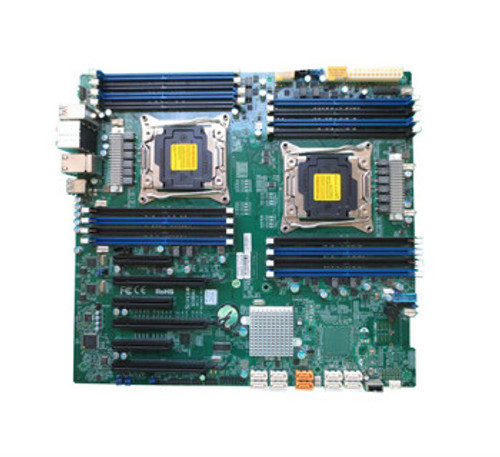 MBD-X10DAI | SUPERMICRO | X10Dai Dual Socket Lga2011 Intel C612 Chipset Intel Xeon E5-2600 V4/V3 Processors Support Ddr4 16X Dimm 10X Sata3 6.0Gb/S E-
