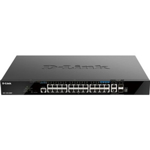 DGS-1520-28MP | D LINK |D-LINK Layer 3 Switch 26 Ports Manageable 3 Layer Supported Modular 453.30 W Power Consumption 740 W Poe Budget Twisted Pa