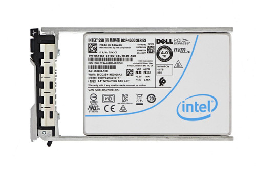 5YJCT | DELL | Dc P4500 Series 4Tb Read Intensive Pcie Nvme 3.1 X4 3D1 Nand Tlc 2.5Inch 15Mm Solid State Drive For Poweredge Server