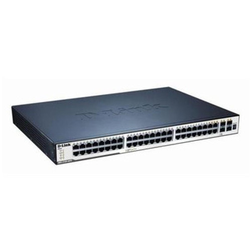 DGS-3120-48TC/SI-A1 | D LINK |D-LINK Xstack 48-Ports Managed Gigabit L2+ Switch 4 Port Combo Sfp Si Image