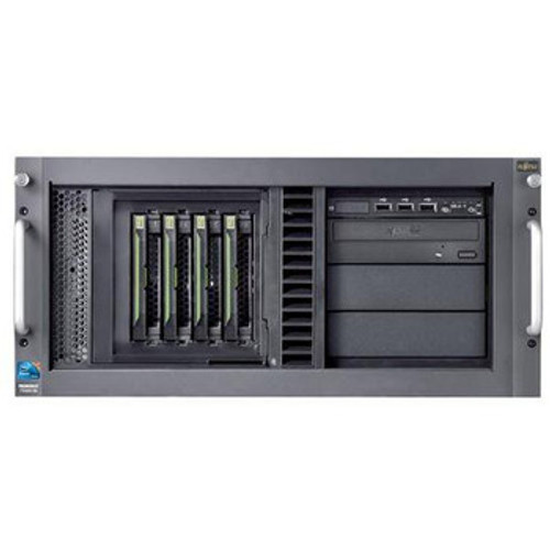 S26361-K1266-V801 | FUJITSU | Primergy Tx200 S5R Barebone System INTEL 5500 Socket B Xeon (Dual-Core) Xeon (Quad-Core) 96Gb Memory Support Gigabit Ethern