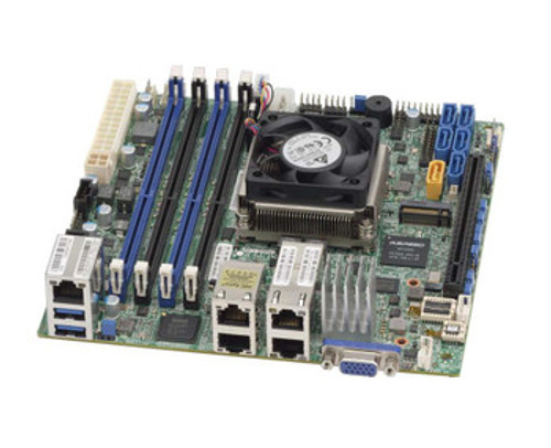 X10SDVTLN4FB | SUPERMICRO | X10Sdv-Tln4F Single Socket Fcbga 1667 System On Chipset Intel Xeon D-1541 Processors Support Ddr4 4X Dimm 6X Sata3 6.0Gb/S