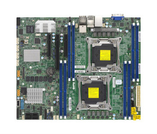 MBDX10DRLCB | SUPERMICRO | X10Drl-C Dual Socket R3 Lga 2011 Xeon E5-2600 V4 / V3 Intel C612 Chipset Ddr4 8 X Dimm 6 X Sata 6Gbps 8 X Sas 12Gbps Atx