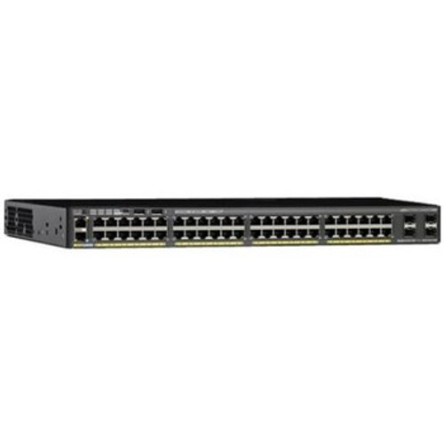 C1-C2960X-48TD-L | CISCO | Catalyst 2960X-48Td-L 48-Ports Rj-45 10/100/1000 Managed Stackable Layer3 Switch With 2X 10 Gigabit Sfp+ Ports