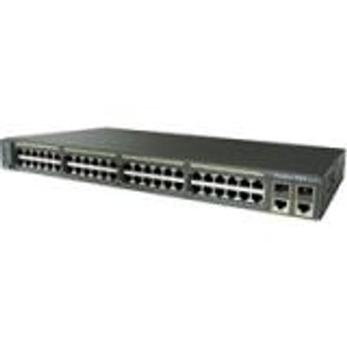 WS-C2960-48TT-S - Cisco CAT2960 48 10/100 + 2 1000BT LAN LITE IM