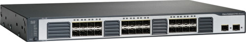 WS-C3750V2-24FS-S - Cisco CATALYST 3750V2 24 100BASE-FX PORTS + 2
