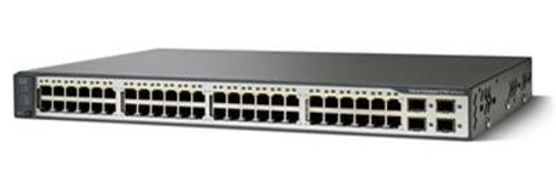 WS-C3750V248PSE - Cisco CAT3750V2 48 10/100 POE + 4 SFP ENHANCED