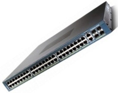 WS-C4948 - Cisco CAT4948, IPB SW, 48PT 10/100/1000+4 SFP