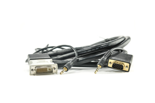 Cab-Dvi-Vga-8M | Cisco | Dvi-Vga Cable 8M With 3.5Mm Mini-Jack Audio - Spare
