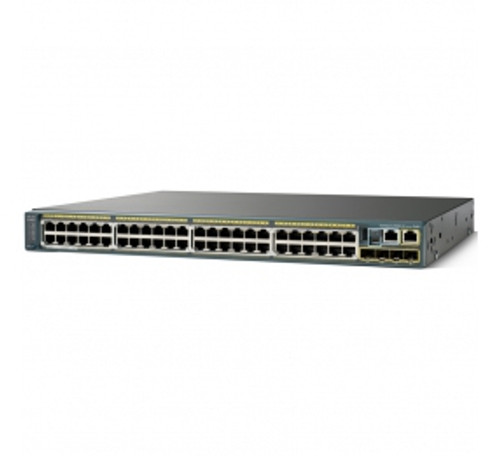 Ws-C2960S-48Tss= | Cisco | Cat 2960S 48 Gige, 2 X Sfp Lan Lite Rema