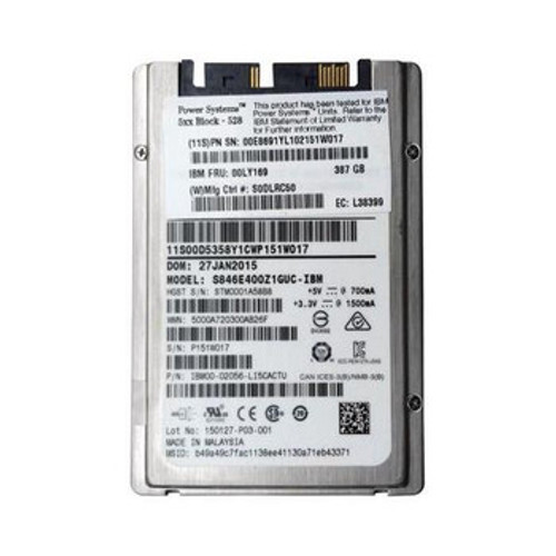 00E8691 | IBM | 387GB eMLC SAS 1.8-inch Internal Solid State Drive (SSD)