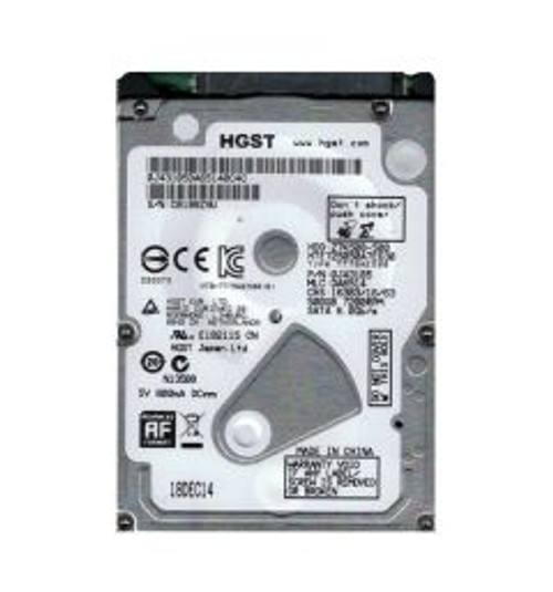 0J43105 | Hgst | Travelstar Z7K500 Series 500Gb 7200Rpm Sata 6Gb/S 32Mb Cache 512E 2.5-Inch Hard Drive