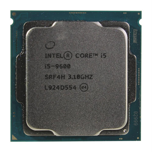 CM8068403358610 | Intel | Core i5-9600 6-Core 3.10GHz 9MB L3 Cache 8.00GT/s DMI3 Socket FCLGA1151 Processor CM8068403358610 | Intel | Core i5-9600 6-Core 3.10GHz 9MB L3 Cache 8.00GT/s DMI3 Socket FCLGA1151 Processor