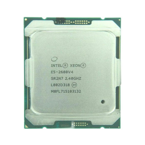 E5-2680V4 | Intel | Xeon E5-2680 v4 14-Core 2.40GHz 9.60GT/s QPI 35MB L3 Cache Socket FCLGA2011-3 Processor