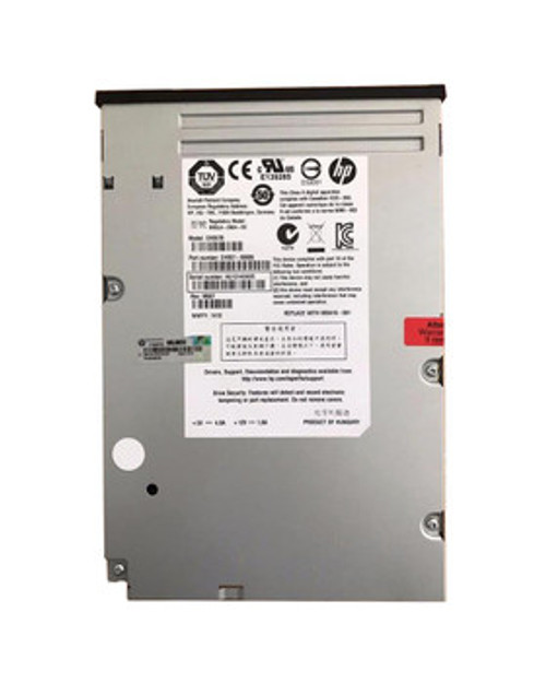 EH957-60006 | HP | 1.5TB(Native) / 3TB(Compressed) LTO Ultium 5 3000 SAS 6Gbps (AES-256) 5.25-inch Internal Tape Drive for StorEver