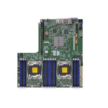 MBD-X10DDW-I | Supermicro | - X10Ddw-I Dual Socket R3 Lga 2011 Xeon E5-2600 V4 / V3 Intel C612 Chipset Ddr4 16 X Dimm 10 X Sata 6Gbps Proprietary Wio Server