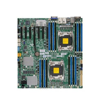 MBD-X10DRH-CT-O | Supermicro | - X10Drh-Ct Dual Socket R3 Lga 2011 Xeon E5-2600 V4 / V3 Intel C612 Chipset Ddr4 16 X Dimm 10 X Sata 6Gbps 8 X SAS 12Gbps E-A