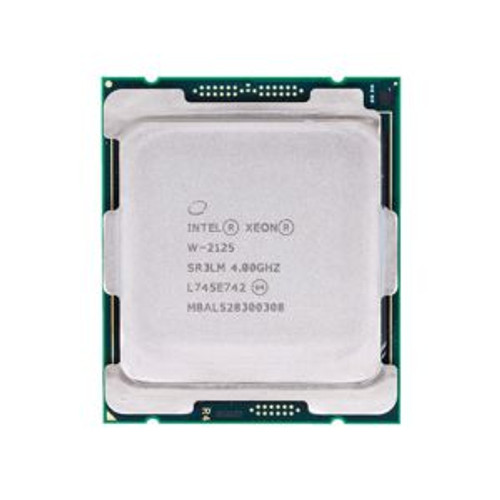 SR3LM | Intel | Xeon W-2125 Quad Core 4.00GHz 8.25MB Cache Socket FCLGA2066 Processor