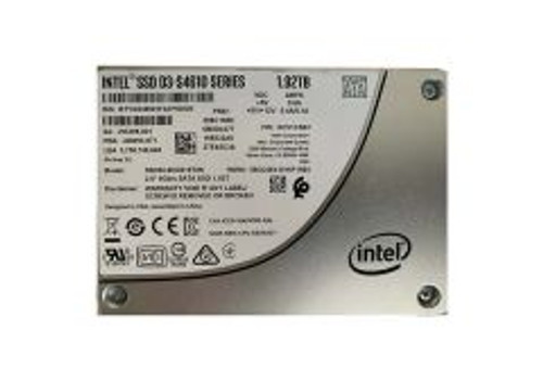 SSDSC2KG019T8 | Intel | SSD DC S4600 1.9TB SATA 6Gb/s 3D NAND TLC 2.5-inch Solid State Drive SSDSC2KG019T8 | Intel | SSD DC S4600 1.9TB SATA 6Gb/s 3D NAND TLC 2.5-inch Solid State Drive
