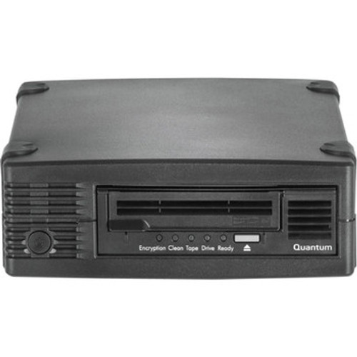 TC-L62BN-AR | Quantum | 2.5TB(Native) / 6.25TB(Compressed) LTO Ultrium 6 SAS 6Gbps 5.25-inch Tabletop Tape Drive (Black)