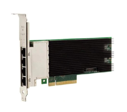 X710T4L | Intel | Quad-Ports RJ-45 10Gbps PCI Express 3.0 x8 Low Profile and Full Height Server Network Adapter X710T4L | Intel | Quad-Ports RJ-45 10Gbps PCI Express 3.0 x8 Low Profile and Full Height Server Network Adapter