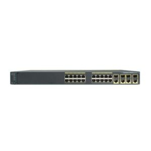WS-C2960G-24TC-L-B2 | Cisco | Catalyst 2960 20-Ports 10/100/1000 RJ-45 Manageable Layer2 Rack-Mountable Switch with 4x Dual-Purpose SFP Ports