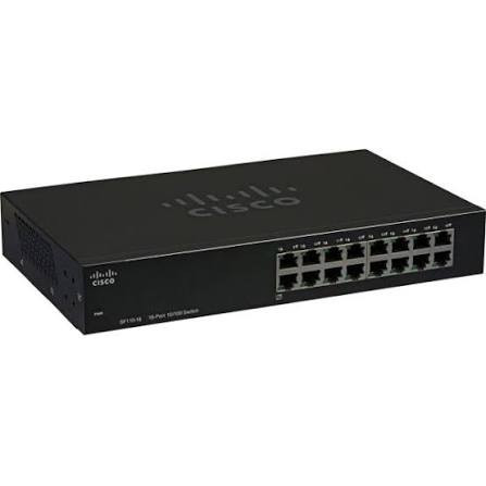 SF110D-16HP-UK | Cisco | SF110D16HP 16 Port 10 100 PoE Ethernet Switch