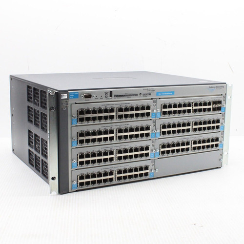 J8774A#ABB | HP | ProCurve 4208vl-64G Switch Chassis 64 x 10/100/1000Base-T LAN 4 x Expansion Slot(s) Modular Ethernet Switch