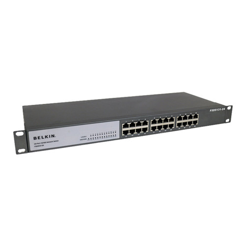 F5D5131-24 | Belkin | 24-Port 10/100 Switch 24 x 10/100Base-TX LAN Ethernet Switch