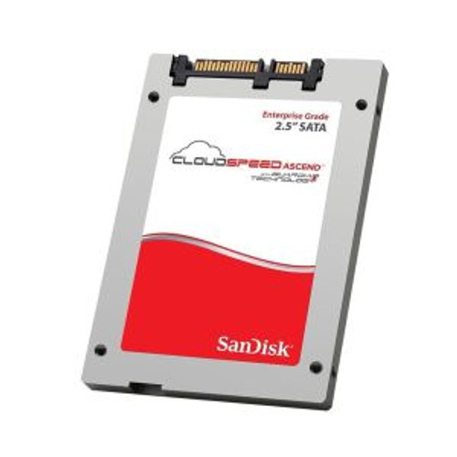 SDLFODAR-480G-1HA1 | SanDisk | CloudSpeed Ascend Series 480GB SATA 6Gb/s Read Intensive MLC 2.5-inch Solid State Drive (SSD)