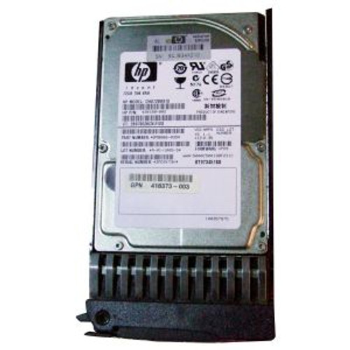 418373-003 | HP | 72.8GB 15000RPM SAS 3Gb/s Hot-Swap 2.5-inch Hard Disk Drive