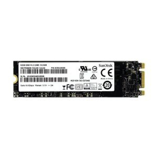 SD7SN6S-512G-1122 | SanDisk | X300 512GB TLC SATA 6Gb/s M.2 2280 Solid State Drive (SSD) SD7SN6S-512G-1122 | SanDisk | X300 512GB TLC SATA 6Gb/s M.2 2280 Solid State Drive (SSD)
