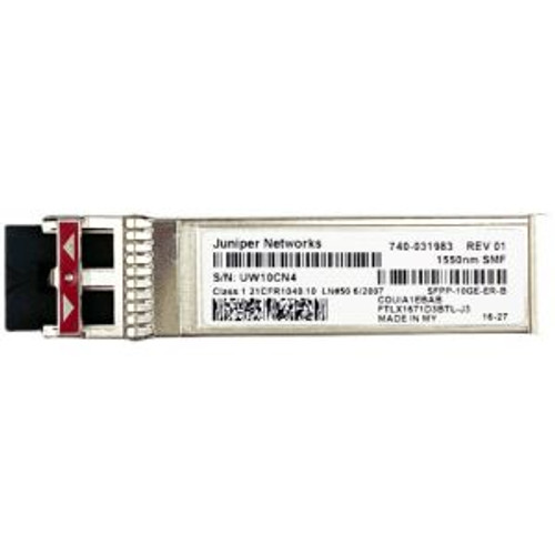 FTLX1671D3BTL-J3 | Juniper | 10GB SFP Optical Transceiver