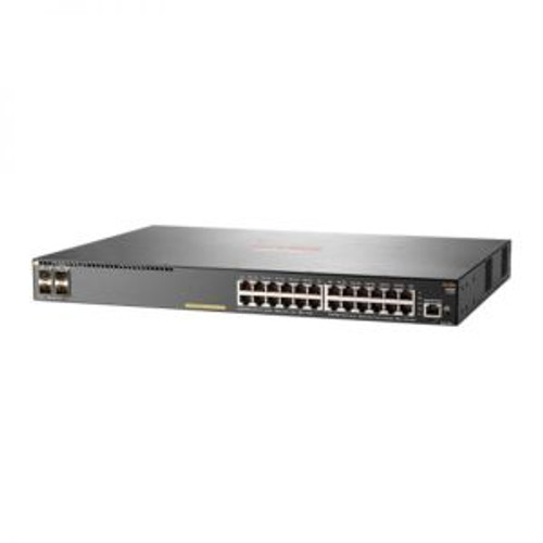 JL261A#ABG | HP | - E Aruba 2930F 24-Ports 10GbE PoE+ Rack-mountable Network Switch with 4-Ports SFP