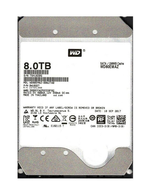 WD81PURZ-New | Western Digital | Server Hard Drive
