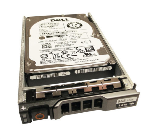 6R3CR | Dell | 1.8Tb 10000Rpm Sas 12Gbps Hot Swap (4Kn) 2.5-Inch Internal Hard Drive With Hybrid Carrier