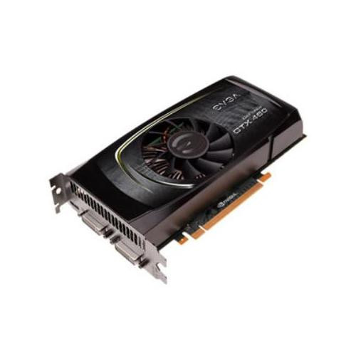 01G-P3-1370-TR | EVGA | GeForce GTX 460 1GB 256-Bit GDDR5 PCI Express 2.0 x16 HDCP Ready SLI Support Video Graphics