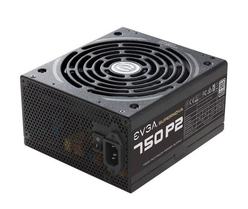 220-P2-0750-X2 | EVGA | SuperNOVA 750 P2 750-Watts ATX 24-Pin 80 Plus Platinum Power Supply 220-P2-0750-X2 | EVGA | SuperNOVA 750 P2 750-Watts ATX 24-Pin 80 Plus Platinum Power Supply