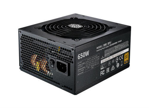 MPE-6501-AFAAG | Cooler Master Co | 650-Watts ATX12V 80 Plus Bronze Full Modular Power Supply MPE-6501-AFAAG | Cooler Master Co | 650-Watts ATX12V 80 Plus Bronze Full Modular Power Supply