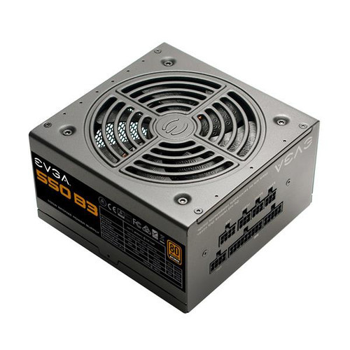 220-B3-0550-V2 | EVGA | 550 B3 550-Watts ATX 24-Pin 80 Plus Bronze Power Supply