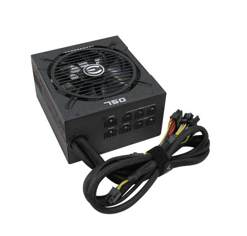 110B10750VR | EVGA | SuperNOVA NEX750B Bronze 750-Watts 12V 61A 80 Plus Bronze Power Supply